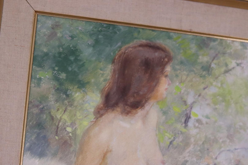 “Sitting Woman” by Karl Vilhelm Anstensen