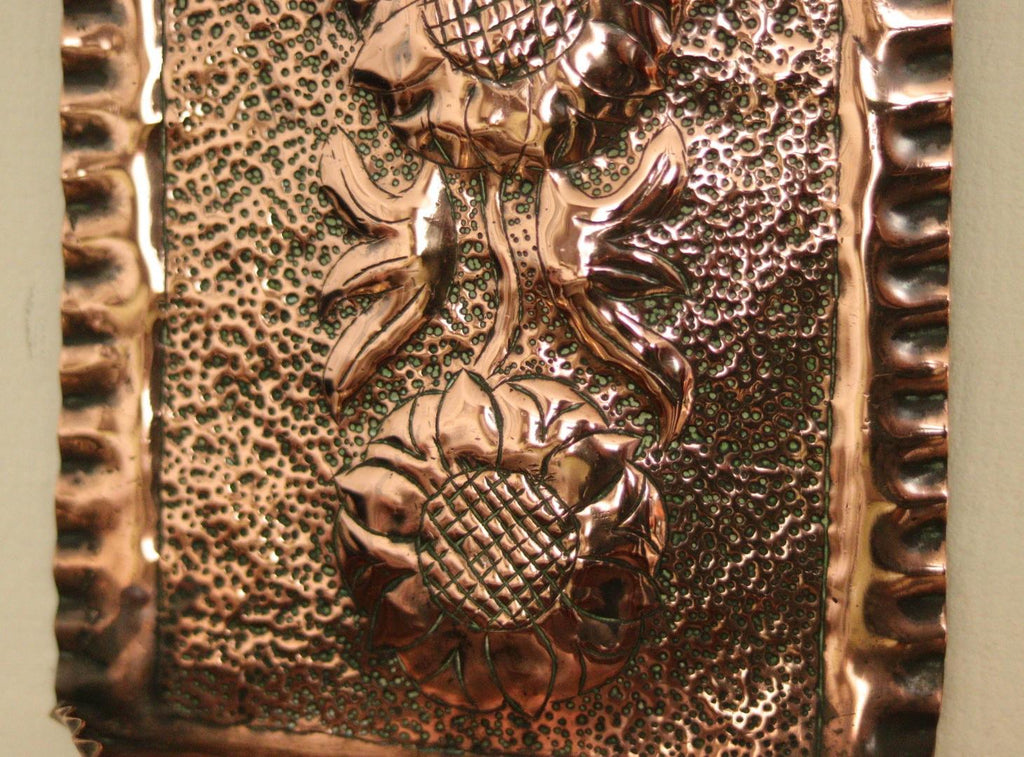 SINGLE Mid Century Swedish Copper Sconce