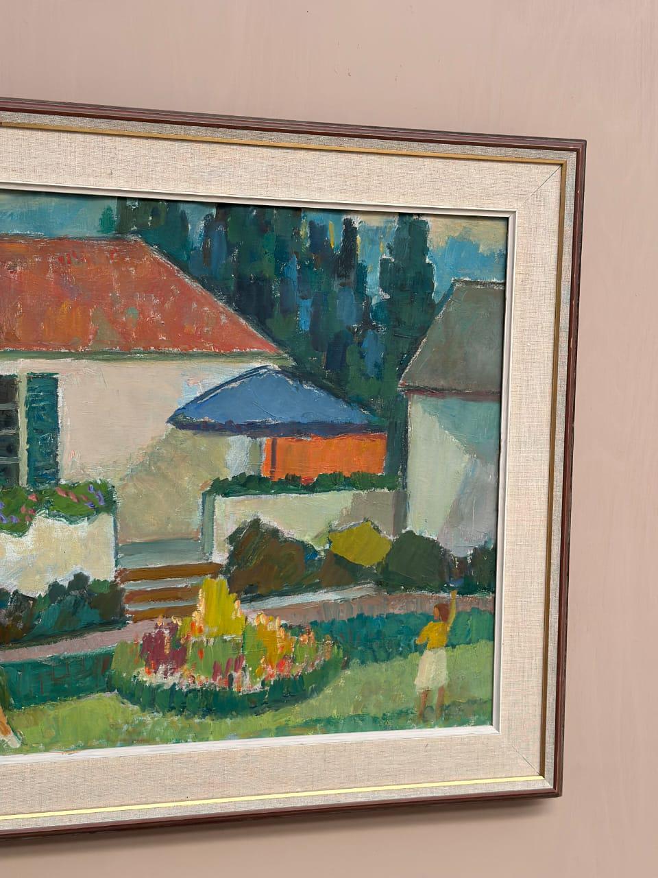 “Summer Cottage” by Carl Magnus Lindqvist