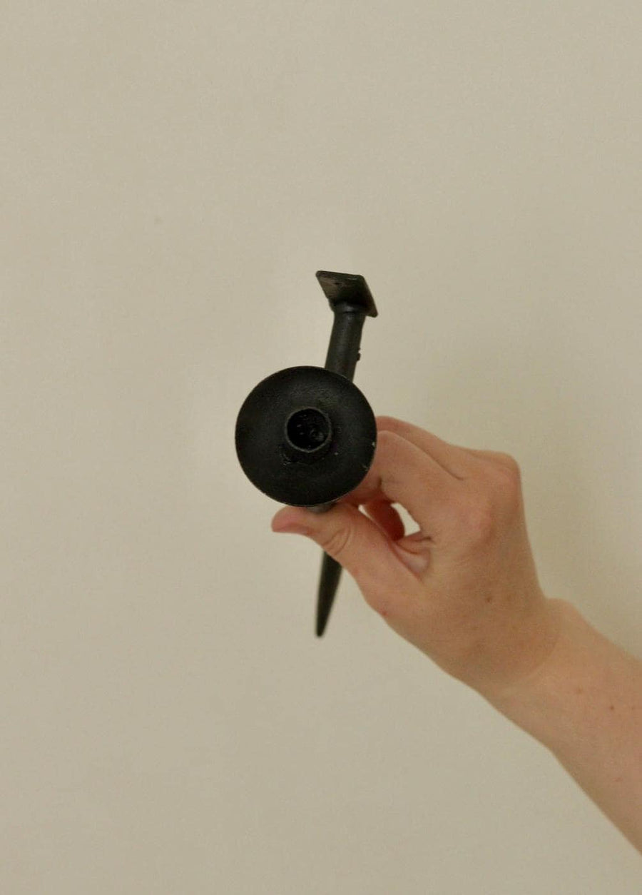 Pair of Mid-Century-Swedish Sconces with Black Coating