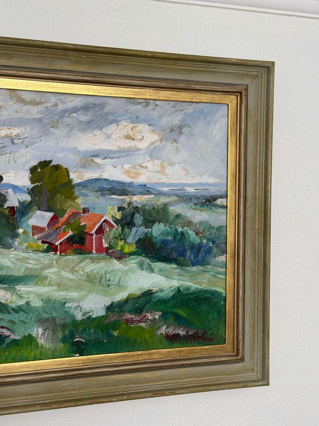 “Landscape” by Erik Boëthius (1897–1970)
