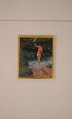 “Woman in Stream” by Hans T. Forsberg