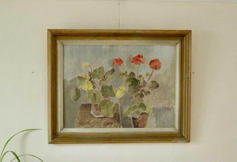 “Geraniums” by Ture Pettersson