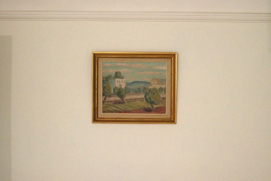 “Landscape with Buildings” by Erik Ulfonberg