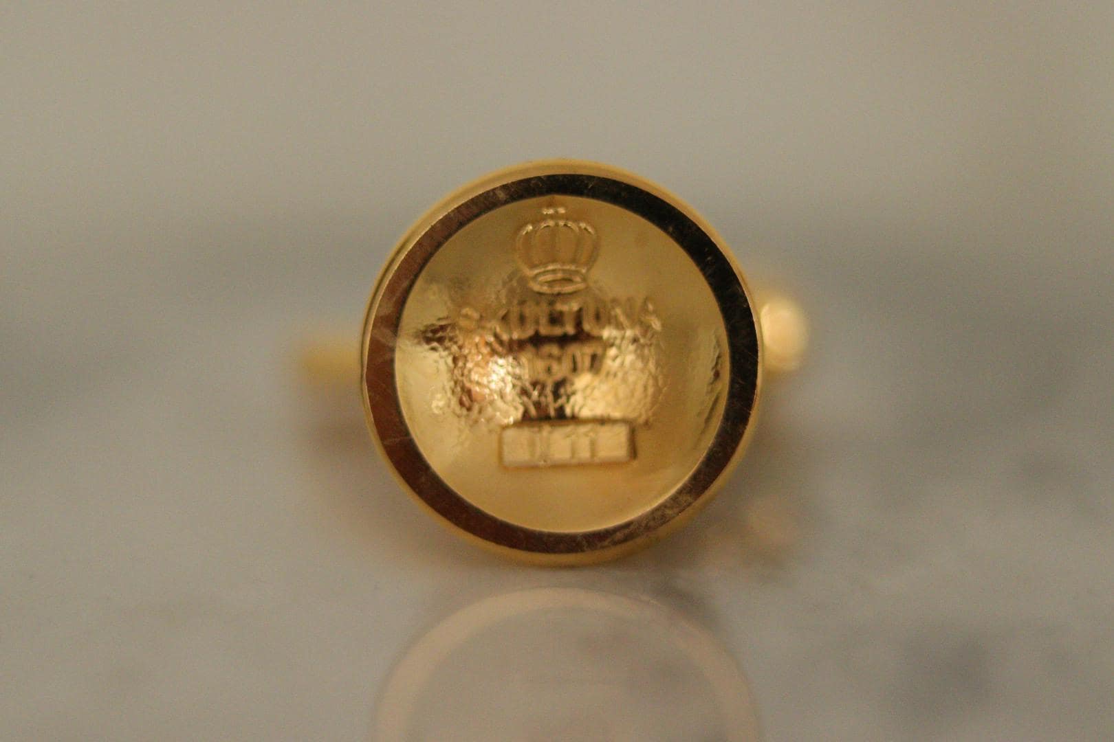 Pair of Vintage Swedish Brass Angel Candleholders by Skultuna