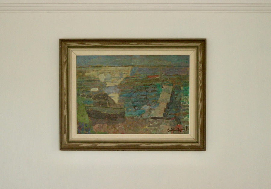 “Fishing Boat at the Pier” by R. Lindqvist