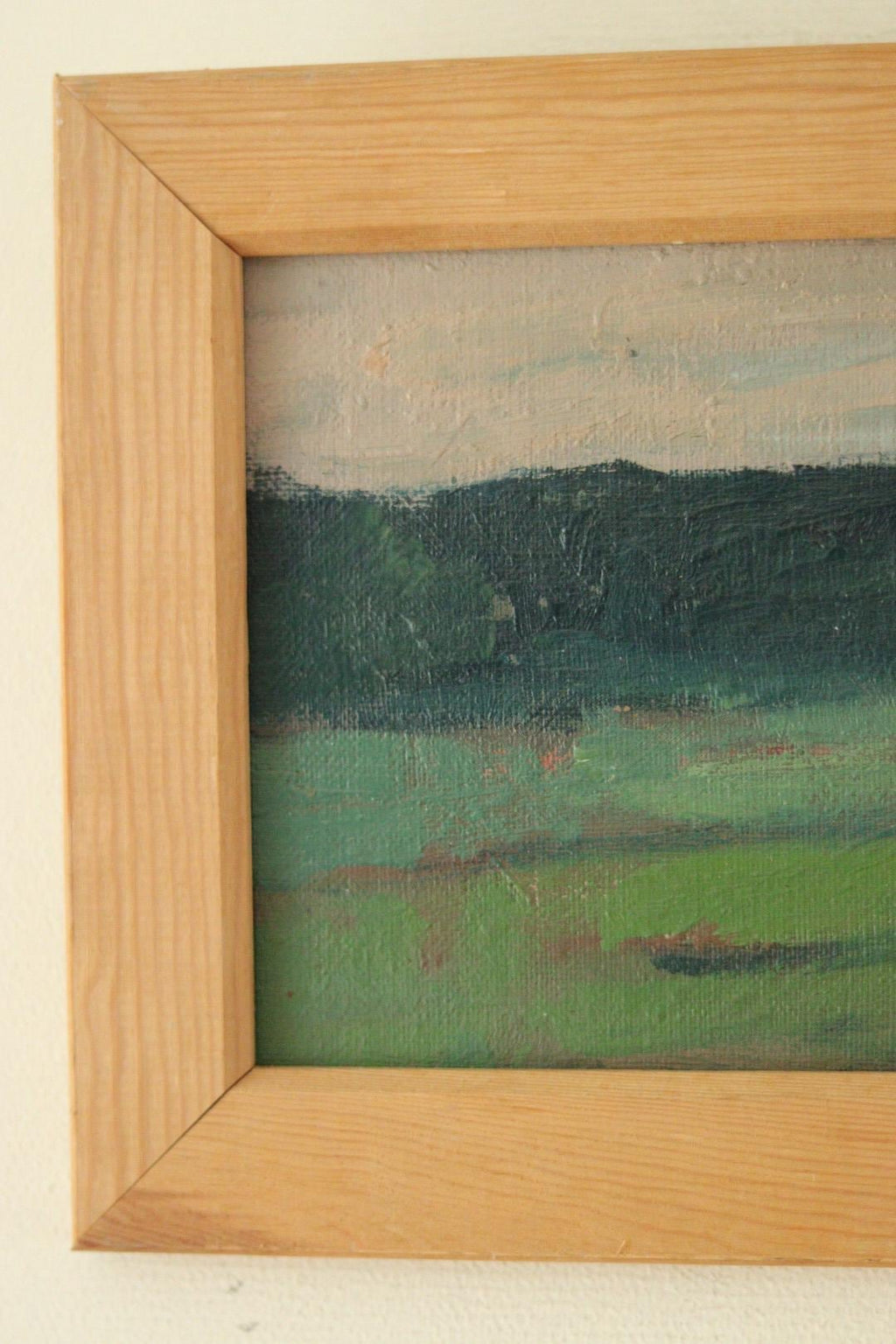 Original Mid-Century Scandinavian Oil on Panel – “Landscape II”