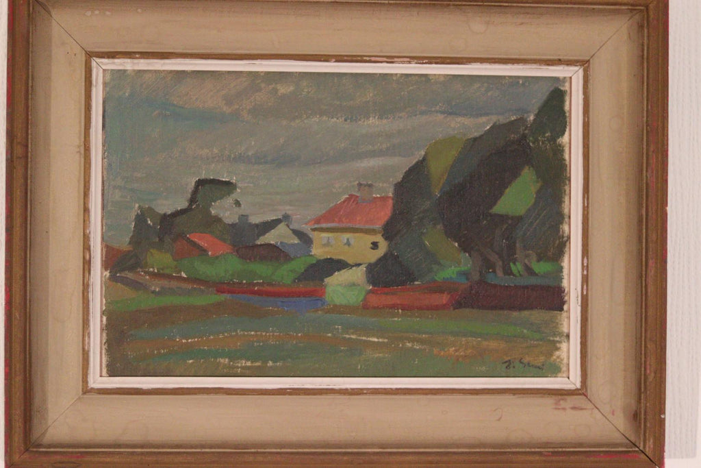 “Landscape with House” by Juho Suni