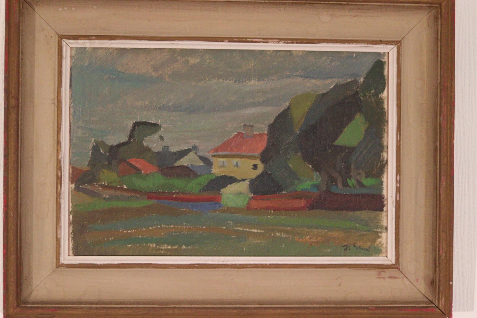 “Landscape with House” by Juho Suni