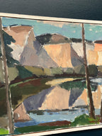 “Abstract Landscape” by Knut Ljungberg