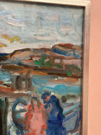 “Coastal Scene with Fishermen” by Eric With