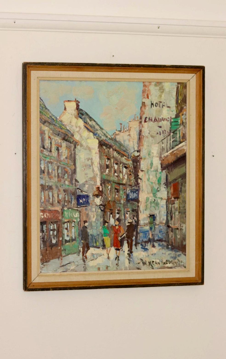 " Street view in Paris France" by Hendrik Cornelis Kranenburg
