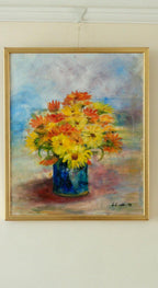 "Orange Bouquet 90" by Lilian Lindh