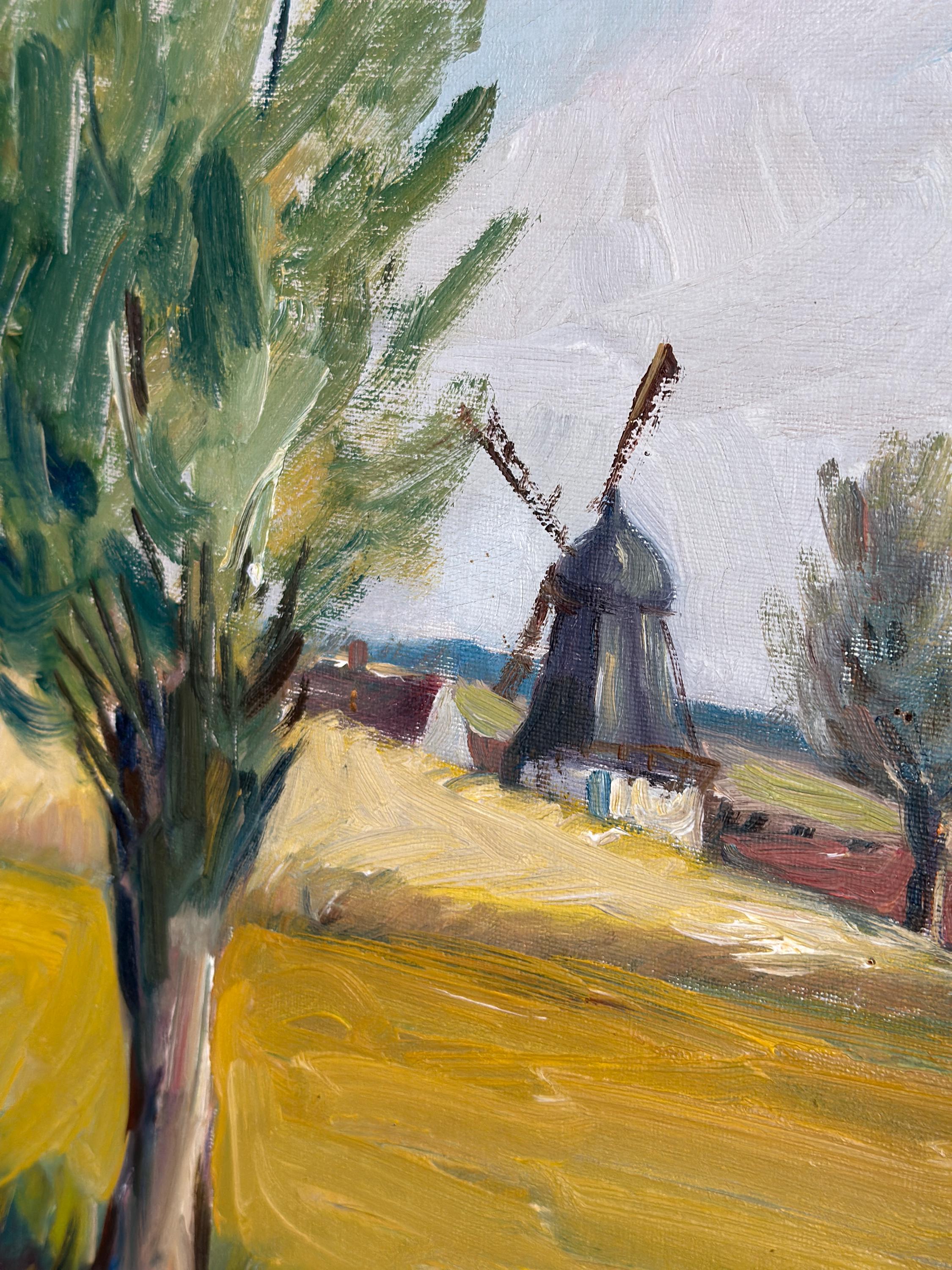 “Farm View” by P. O. Jansson