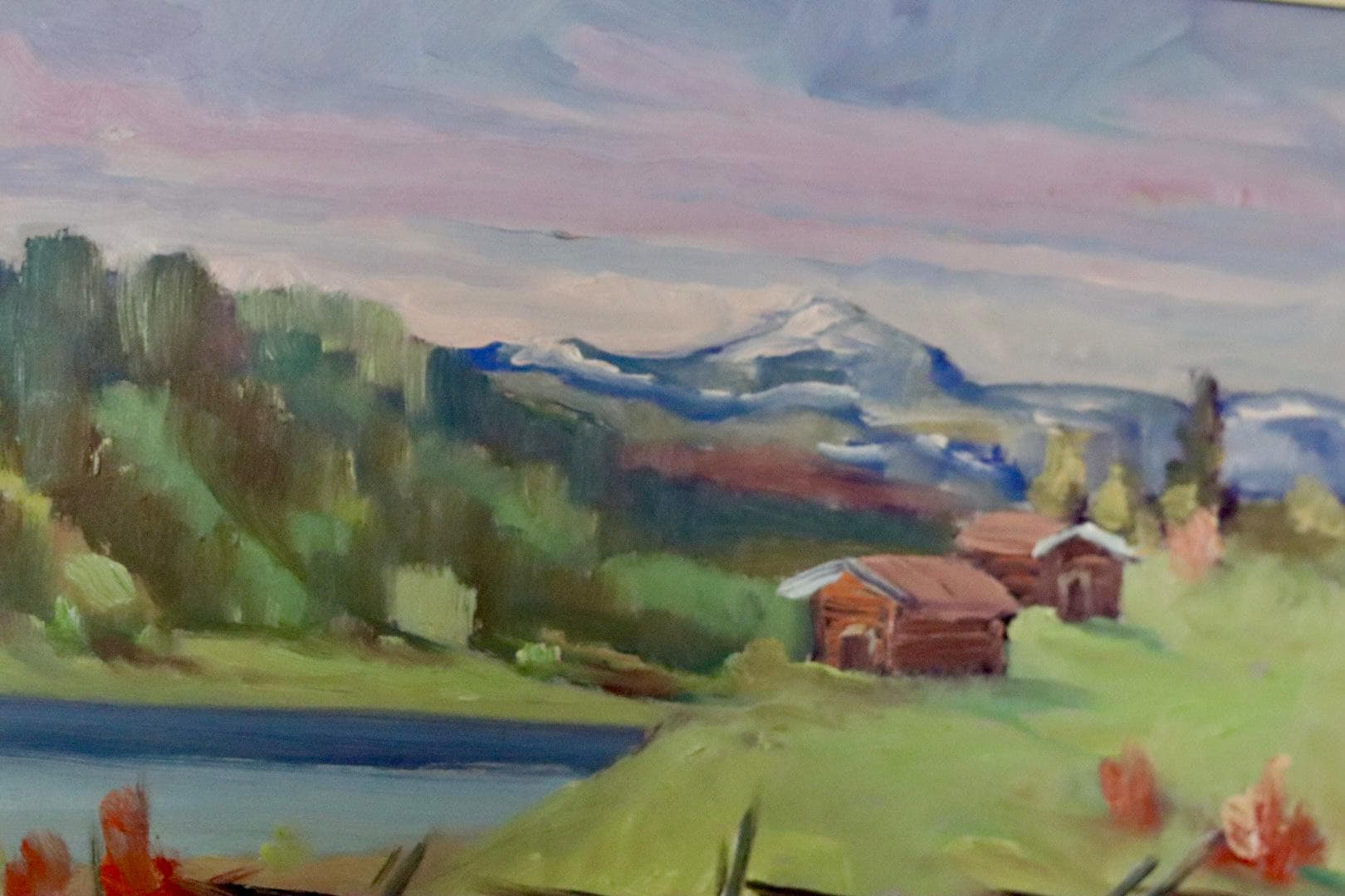 "Mountain Scene"- Sturen