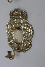 Pair Of Mid Century Swedish Brass Sconces