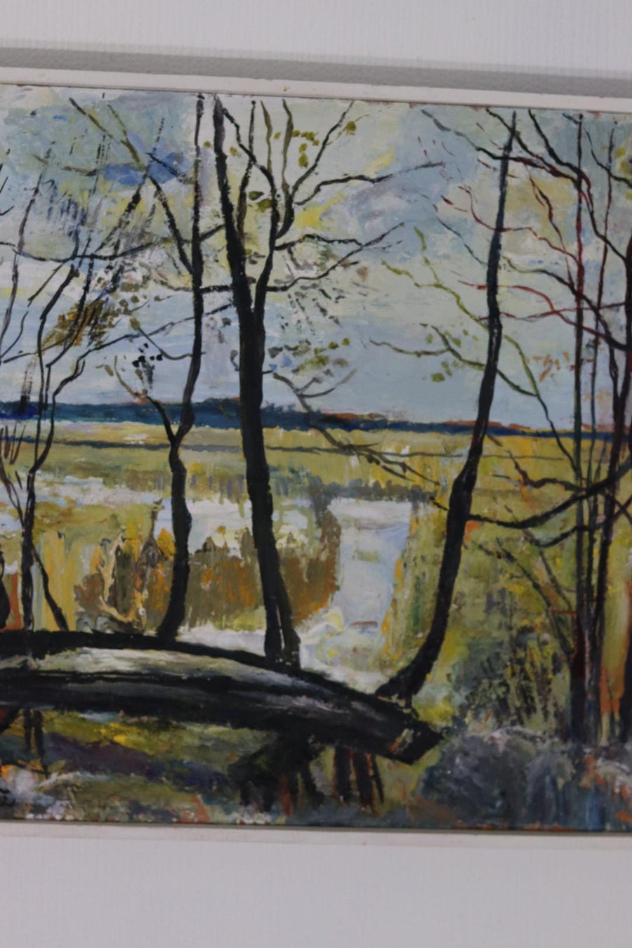 “Landscape with Trees” by Harry Sahlin