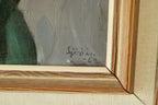 Original Vintage Oil on Canvas – "Flowers"