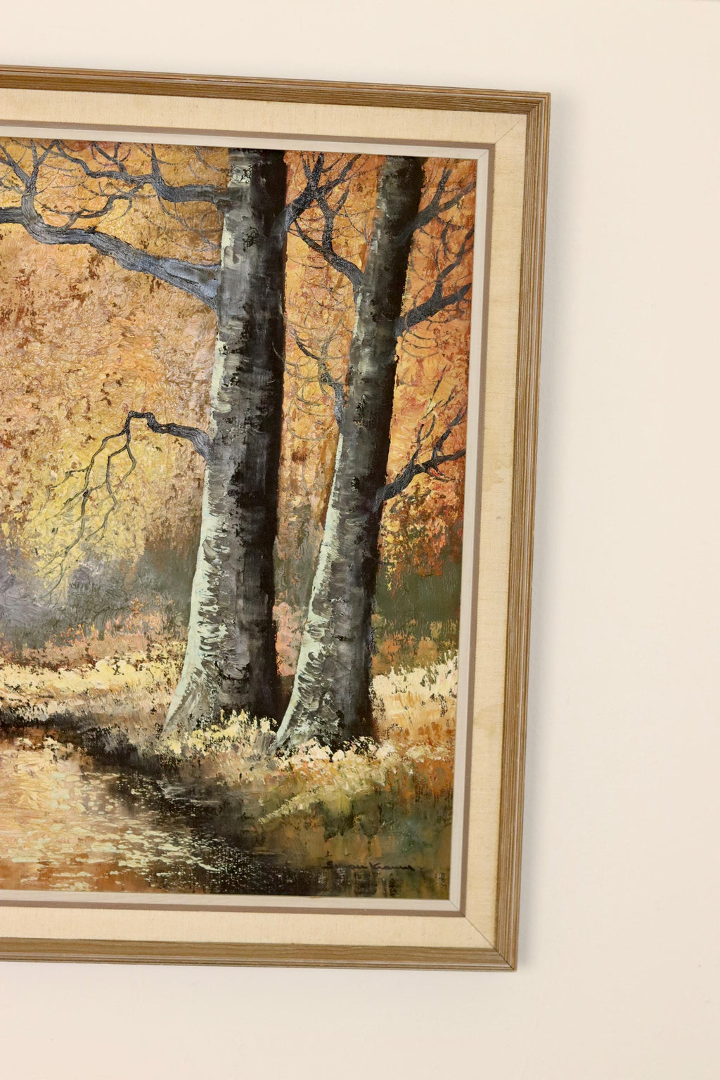 "Autumn in the Woods"- Signed Susan Krammer