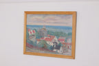 “Village Scene” by E. R. Olsson