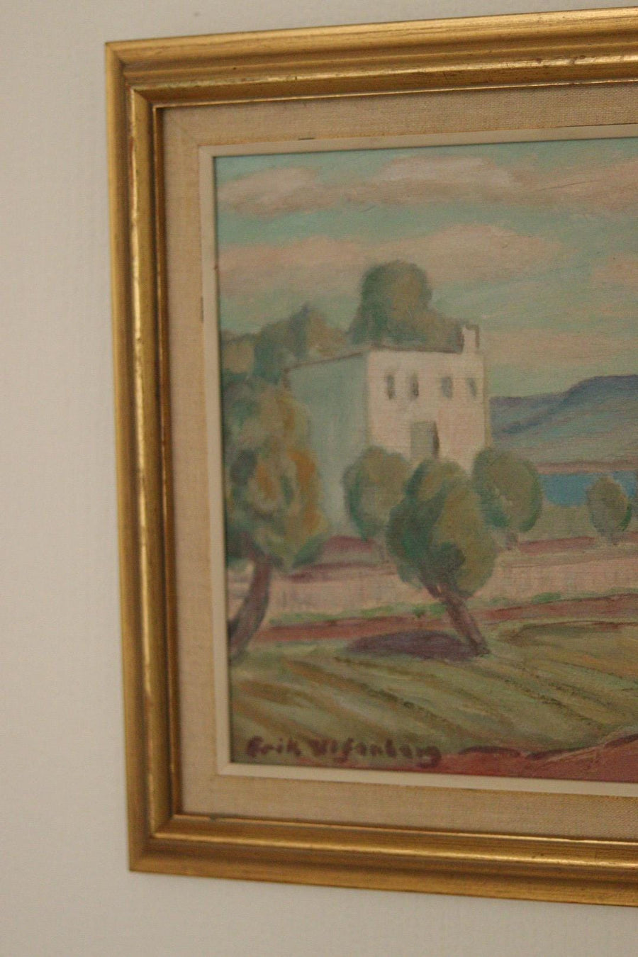 “Landscape with Buildings” by Erik Ulfonberg