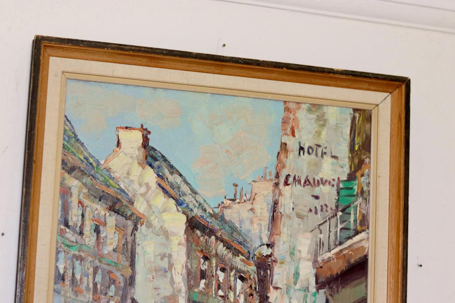 " Street view in Paris France" by Hendrik Cornelis Kranenburg