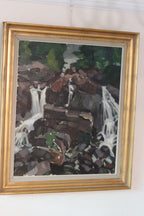 "Cubist Waterfall" – Larson