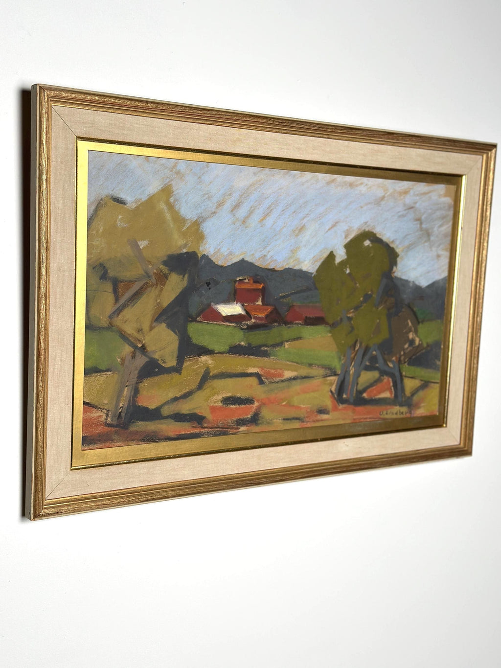 “Landscape with Tree” by Uno Lindberg