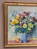 “Still Life with Flowers in Vase” by Jan Sonne