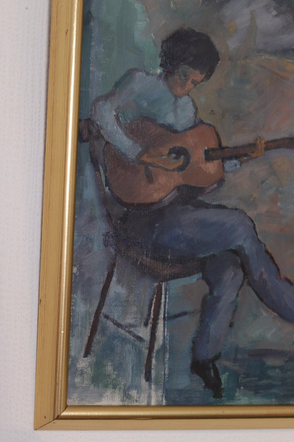 “Troubadour with His Guitar” by Calle Svensson – Åmål, Dalsland