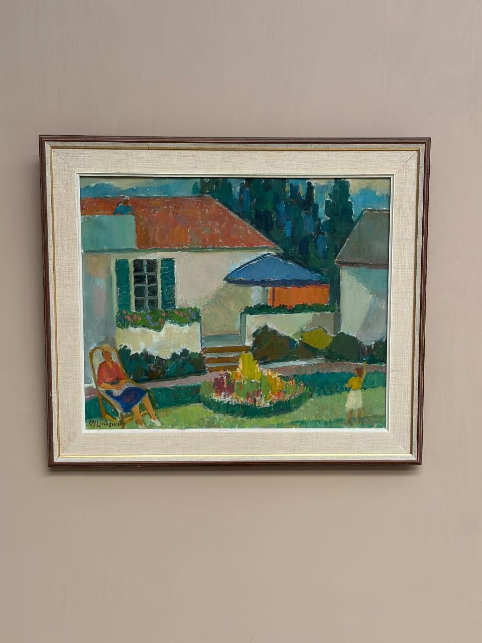 “Summer Cottage” by Carl Magnus Lindqvist