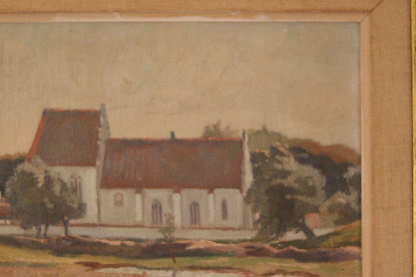 “Skanör Church” by Karl Lundborg