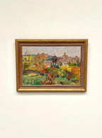 “City Obscured by Trees” by Adolf Jansson