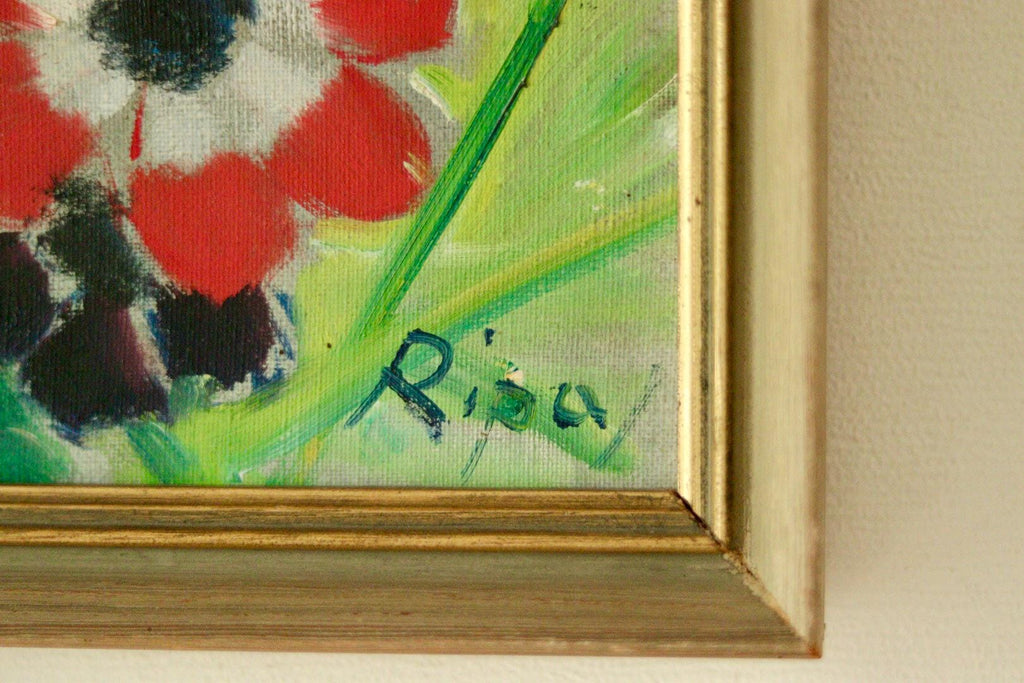 “Blomsterstilleben” by Hans Ripa