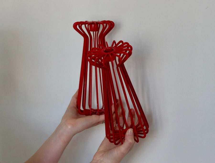 Pair of Vintage IKEA Metal Candle holders