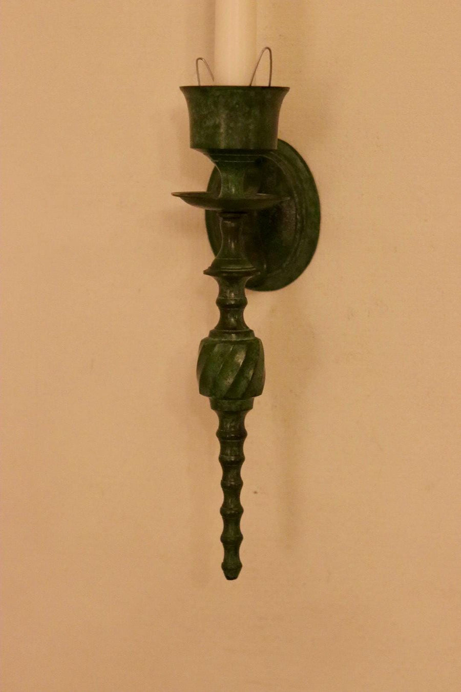 Post Modern Verdigris Sconces
