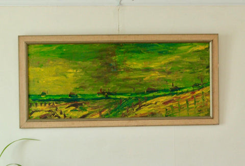 "Vibrant Pastures" by Konstnär Stig Allan