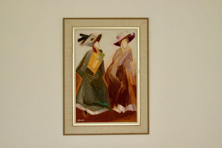 “Two Women” by Carl Magnus Franklin