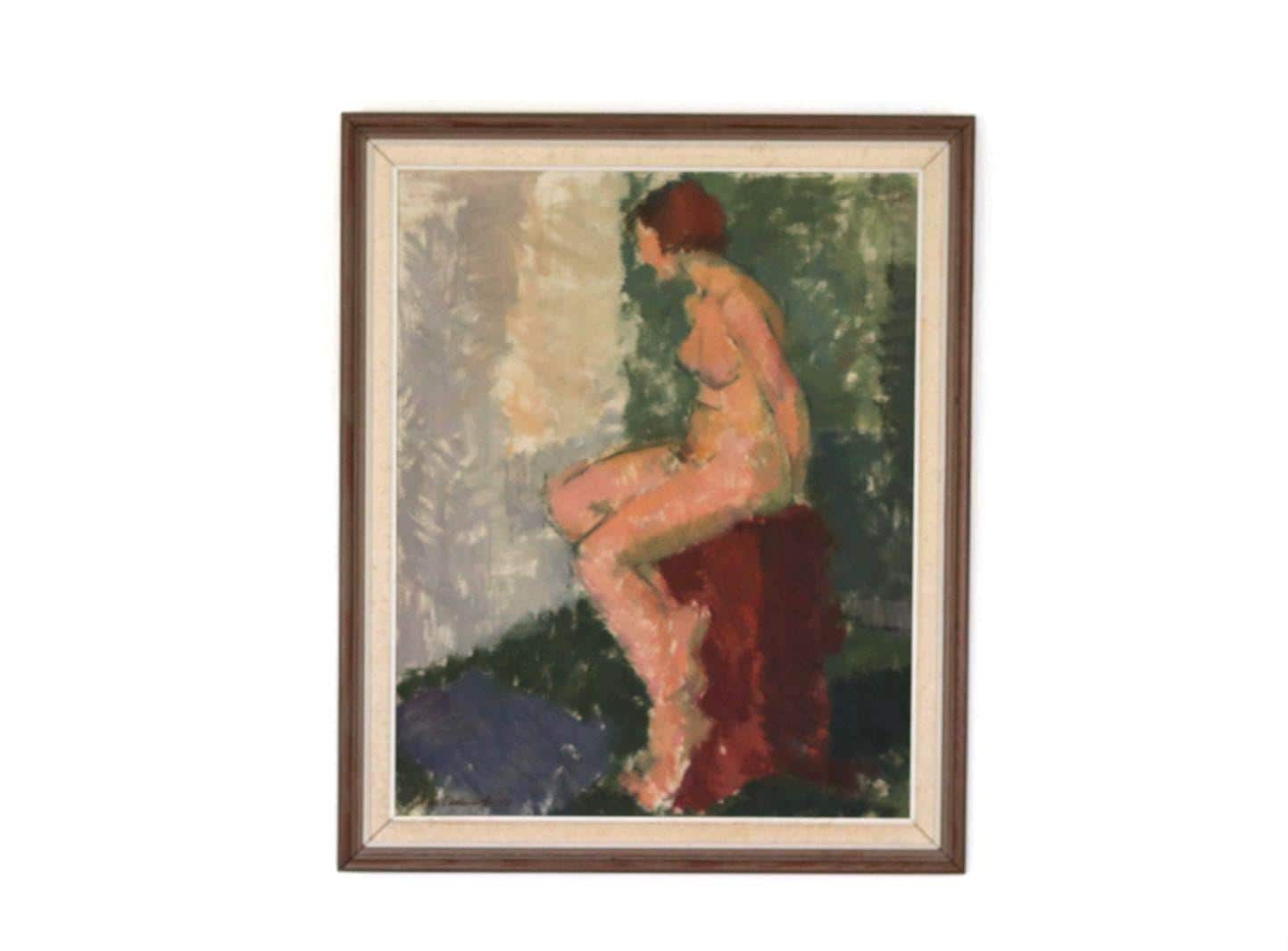 “Seated Model” by Axel Werner Ekelund