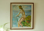 “Nude Overlooking the Sea” by R. Kolnim