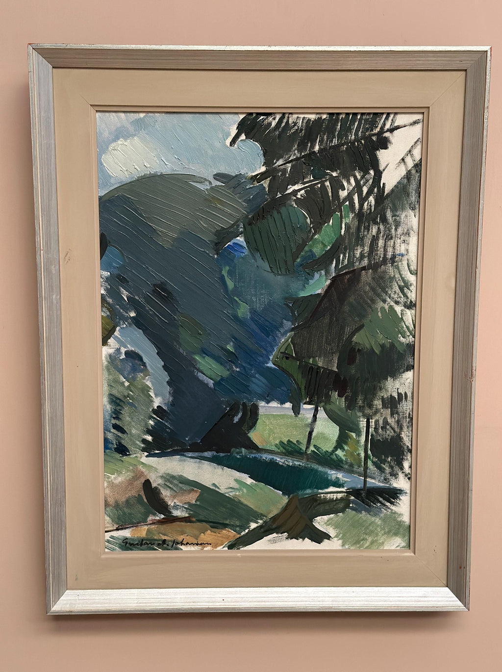 “Abstract Forest” by Gustav‑Adolf Johansson