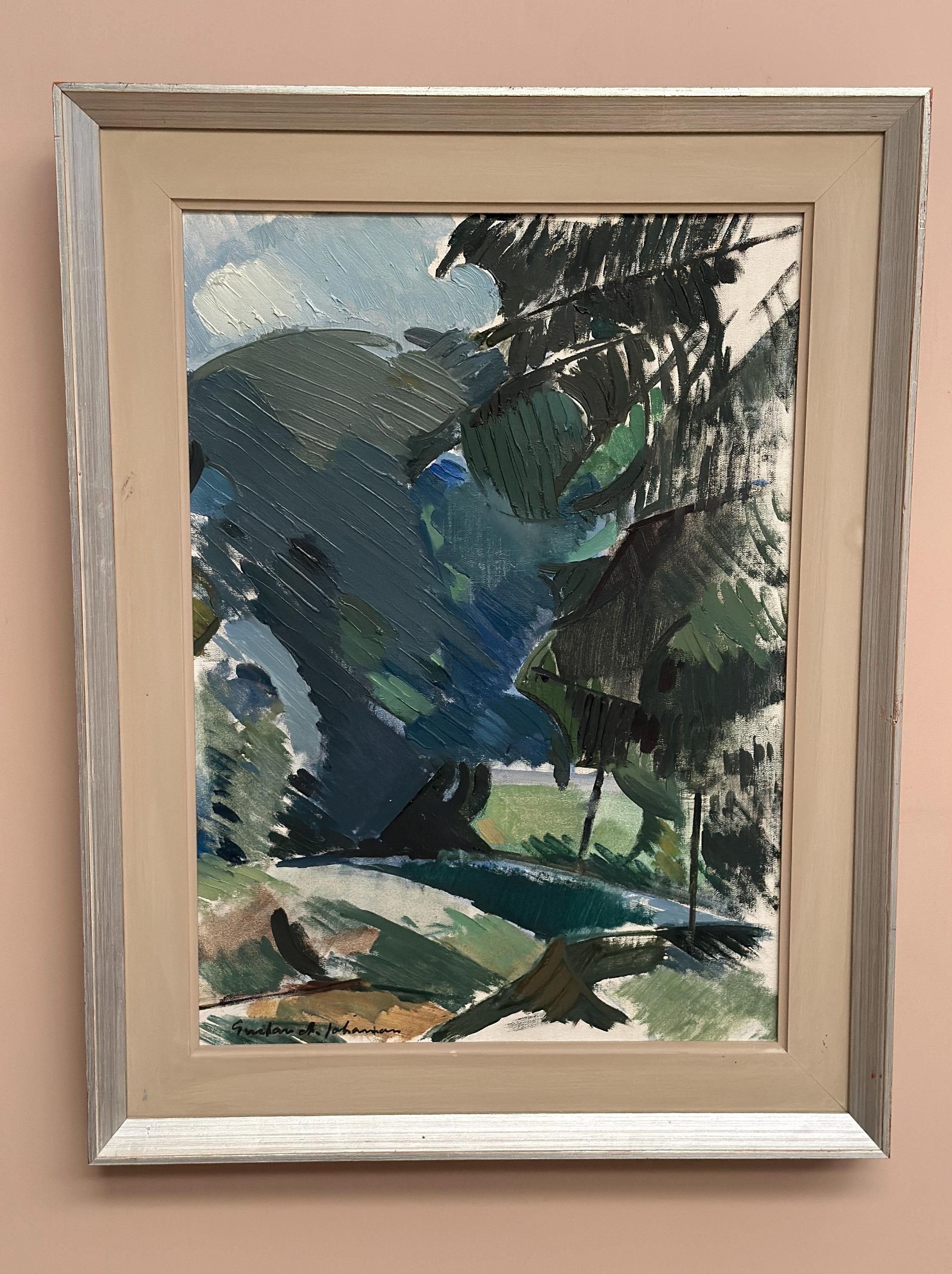 “Abstract Forest” by Gustav‑Adolf Johansson