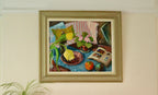 Original Swedish Oil on Canvas – “Still Life Table”