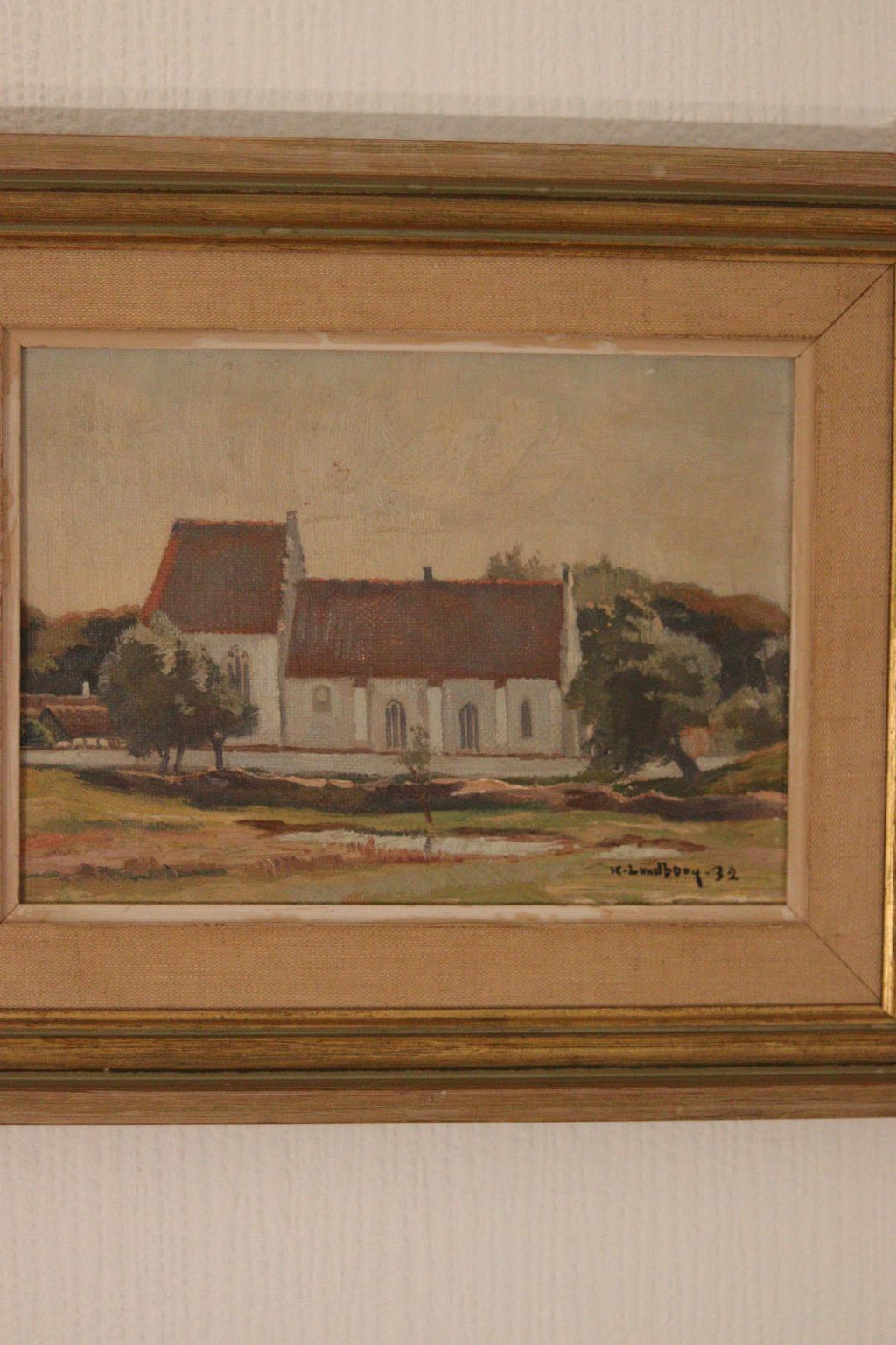 “Skanör Church” by Karl Lundborg
