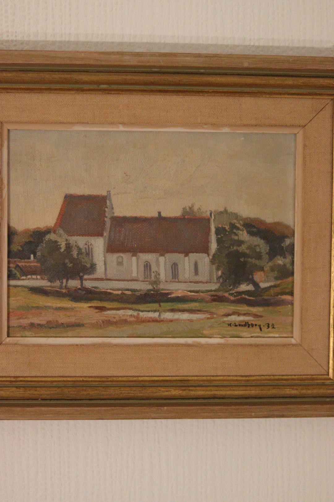 “Skanör Church” by Karl Lundborg