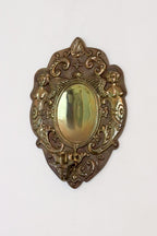 SINGLE Large Mid Century Swedish Brass Sconce