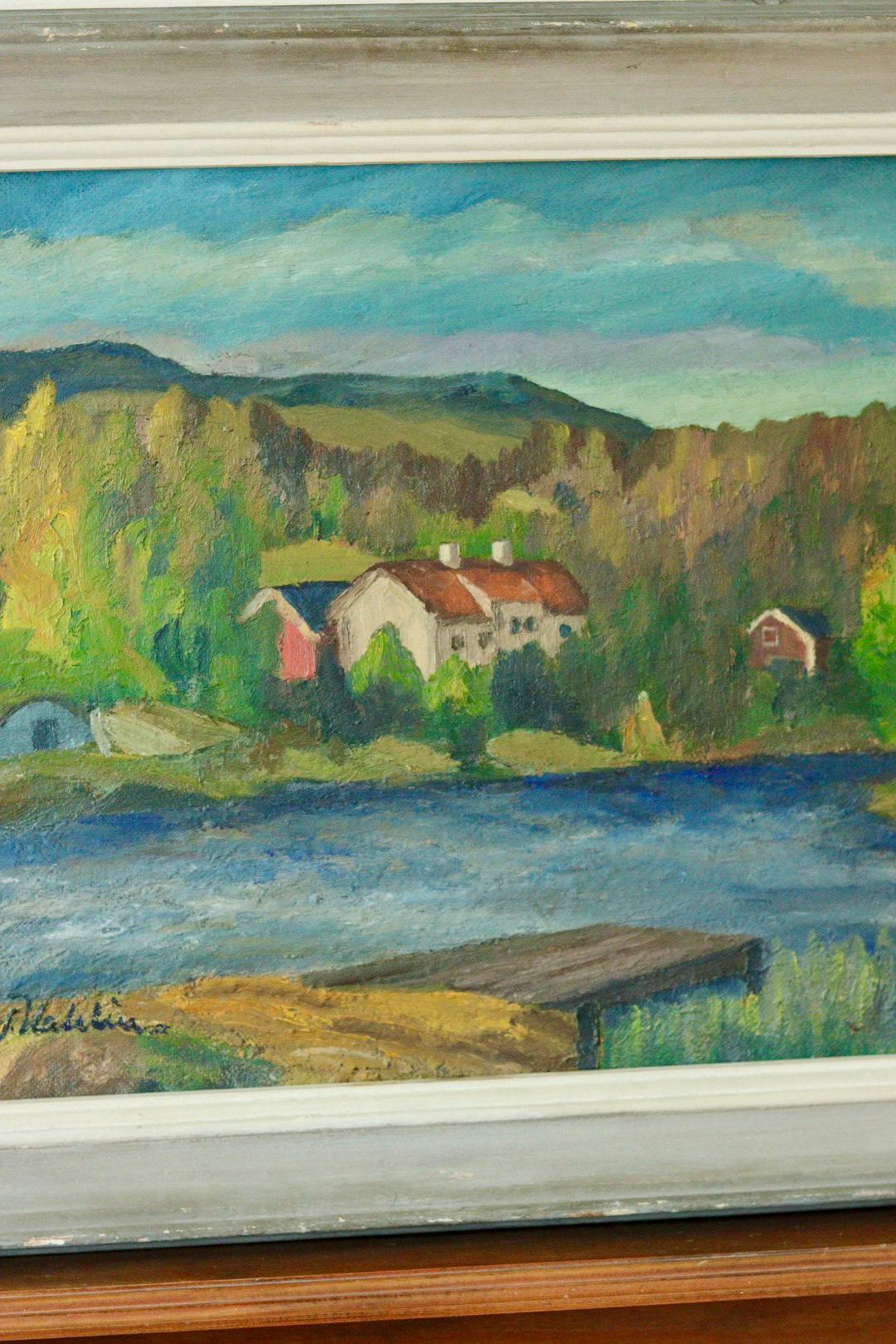 “Coastal Scene” – Wahlin