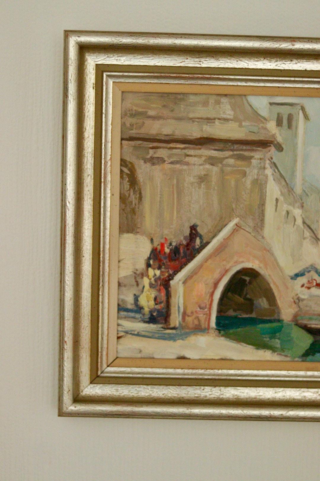 “Venice Scene” by Knut Norman