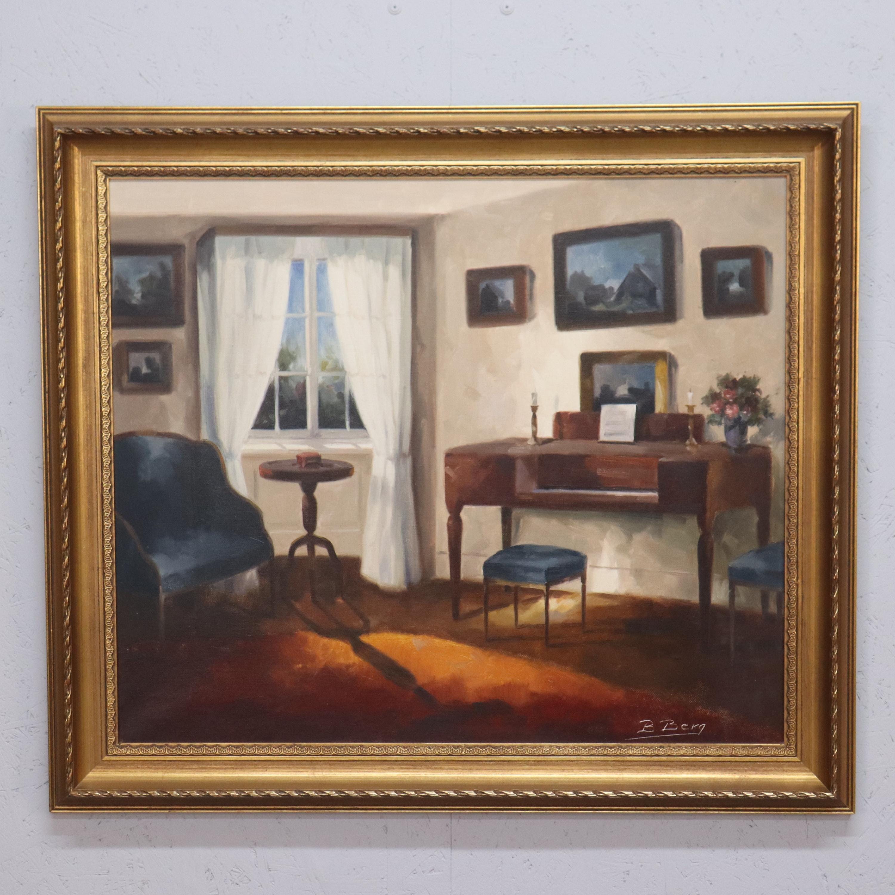 “Room with Piano” by Bente Berg