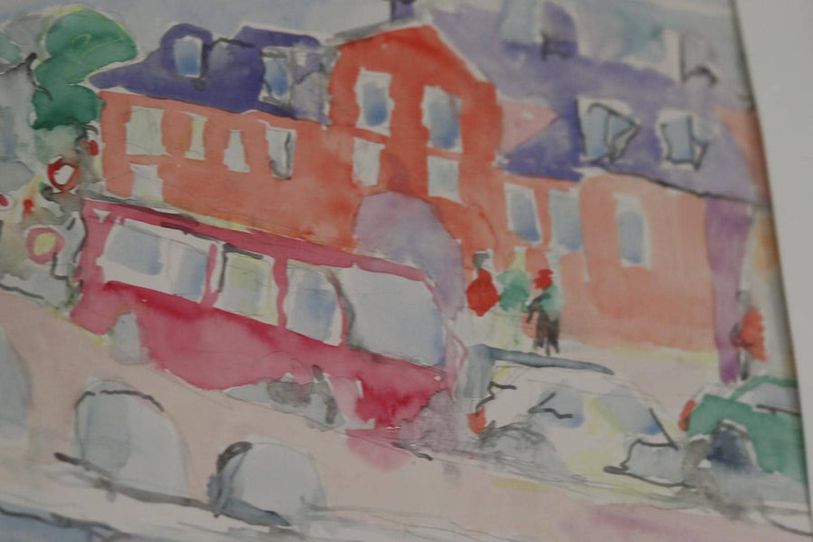 “Traffic at the Knight's House” by Bert Forkström